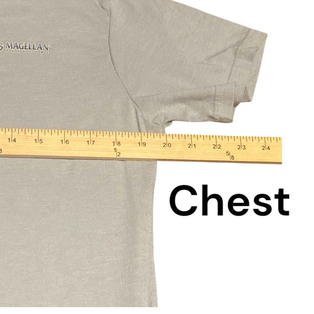Magellan Outdoors Blue Short Sleeve Tee - Picture 5 of 6